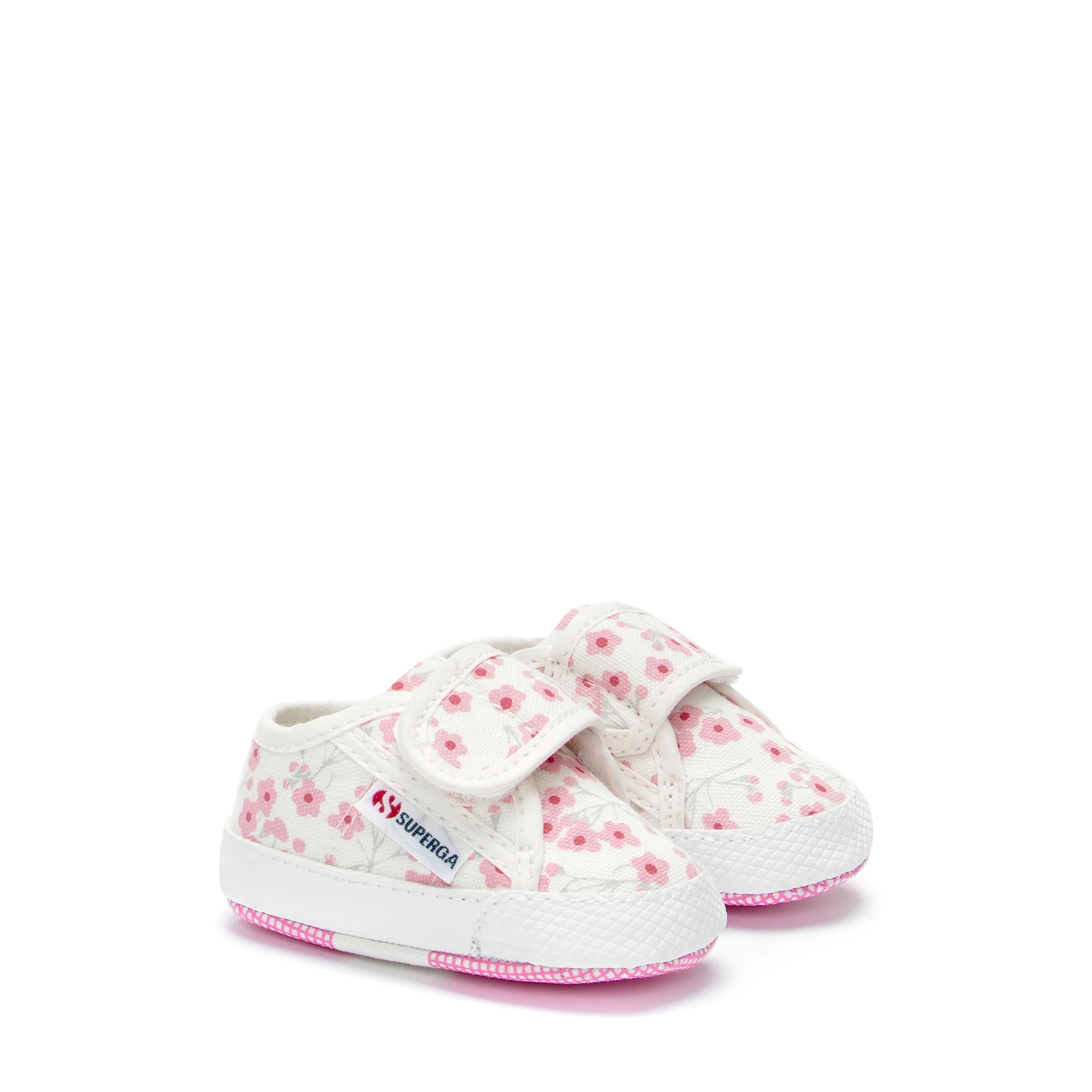 4006 BABY STRAP CHERRY FLOWERS