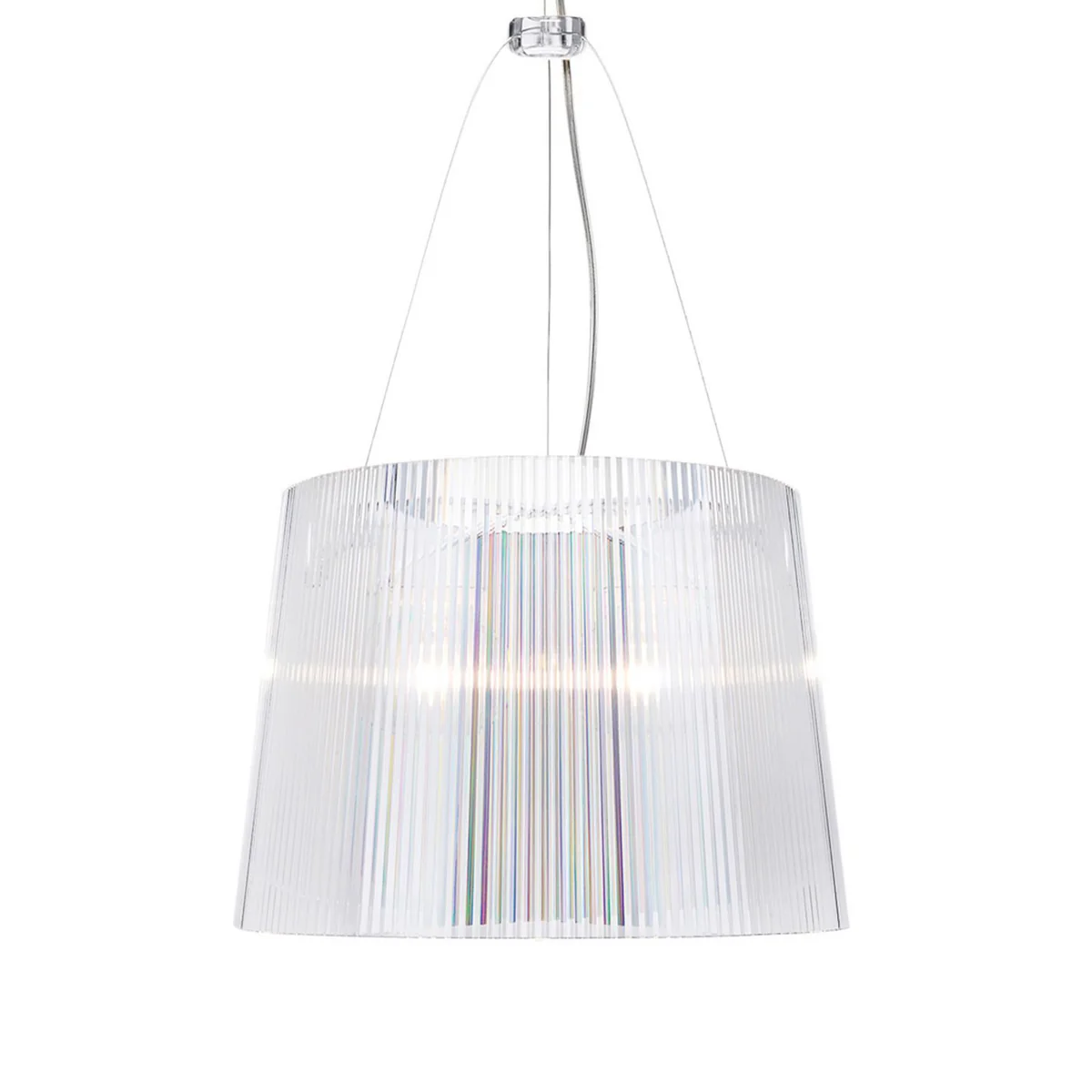 Kartell - Gè Pendelleuchte, transparent