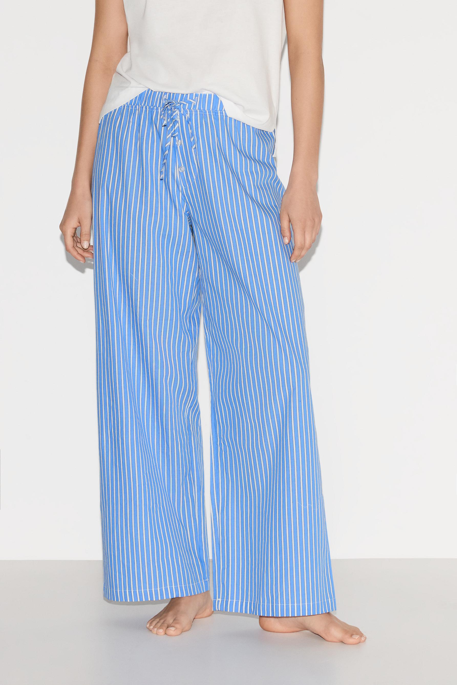 Pantalón pijama popelín