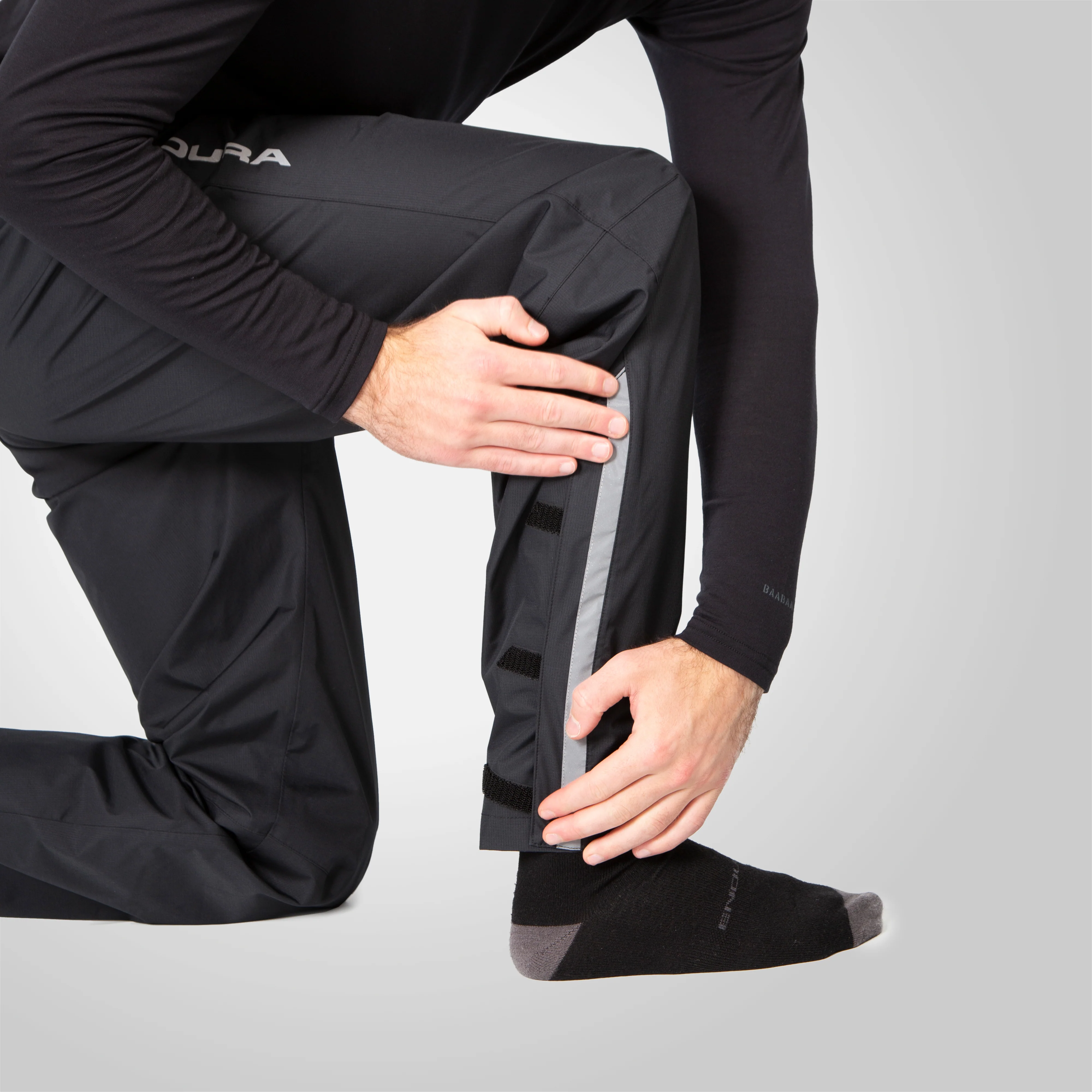 Men's Hummvee Transit Waterproof Trousers - Black