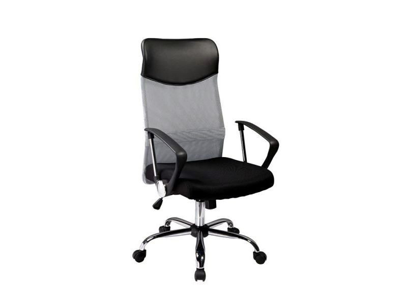 Fotel biurowy Q-025 czarno/szary