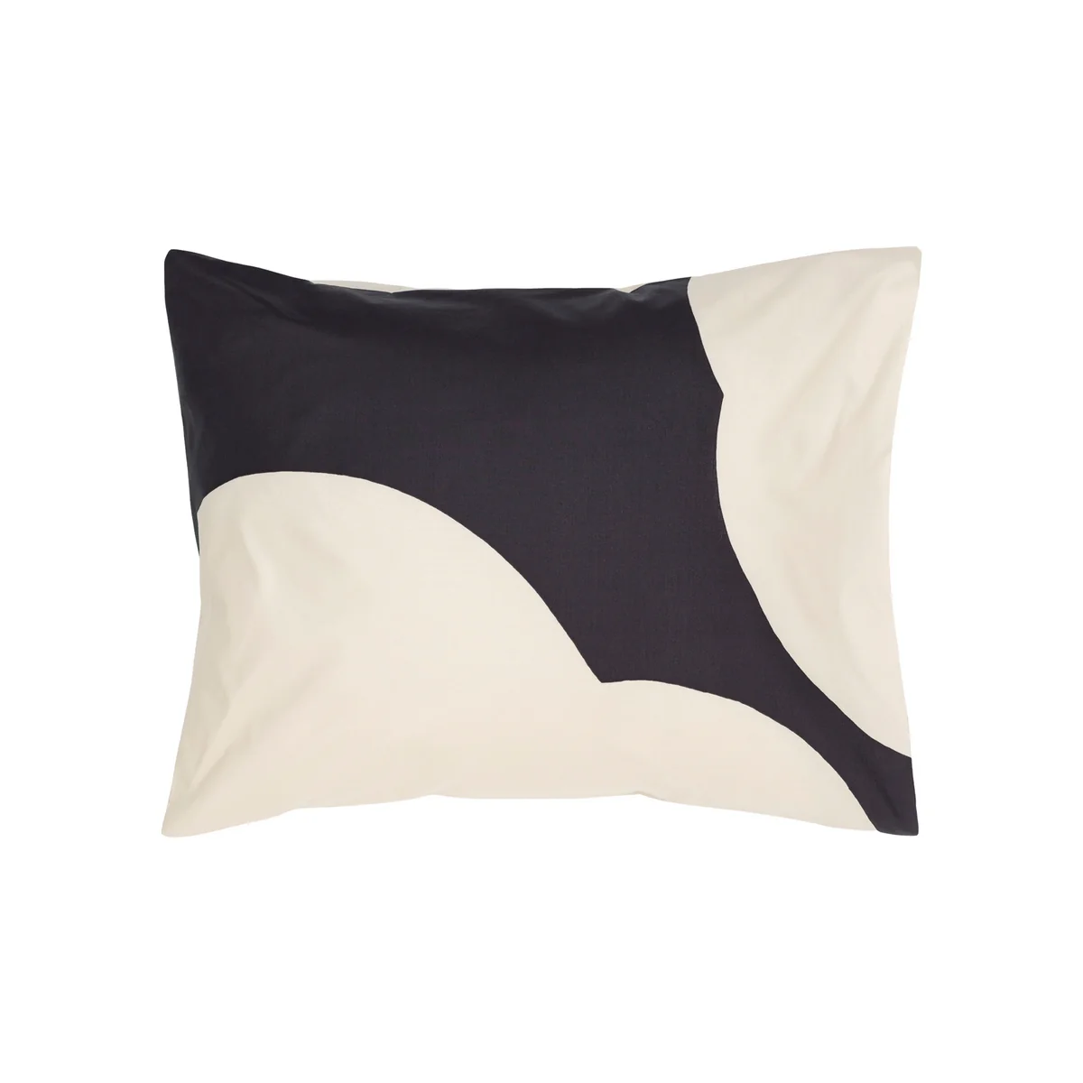 Marimekko - Iso Unikko Kissenbezug, 50 x 60 cm, off-white / charcoal