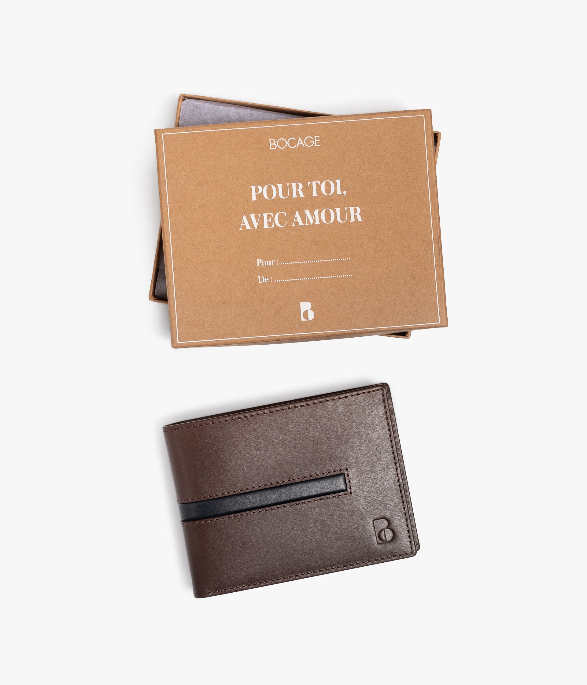 Portefeuille Honore chocolat