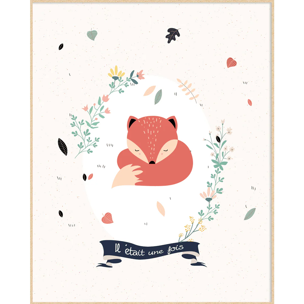 4MURS Tableau FOREST LAND coloris beige