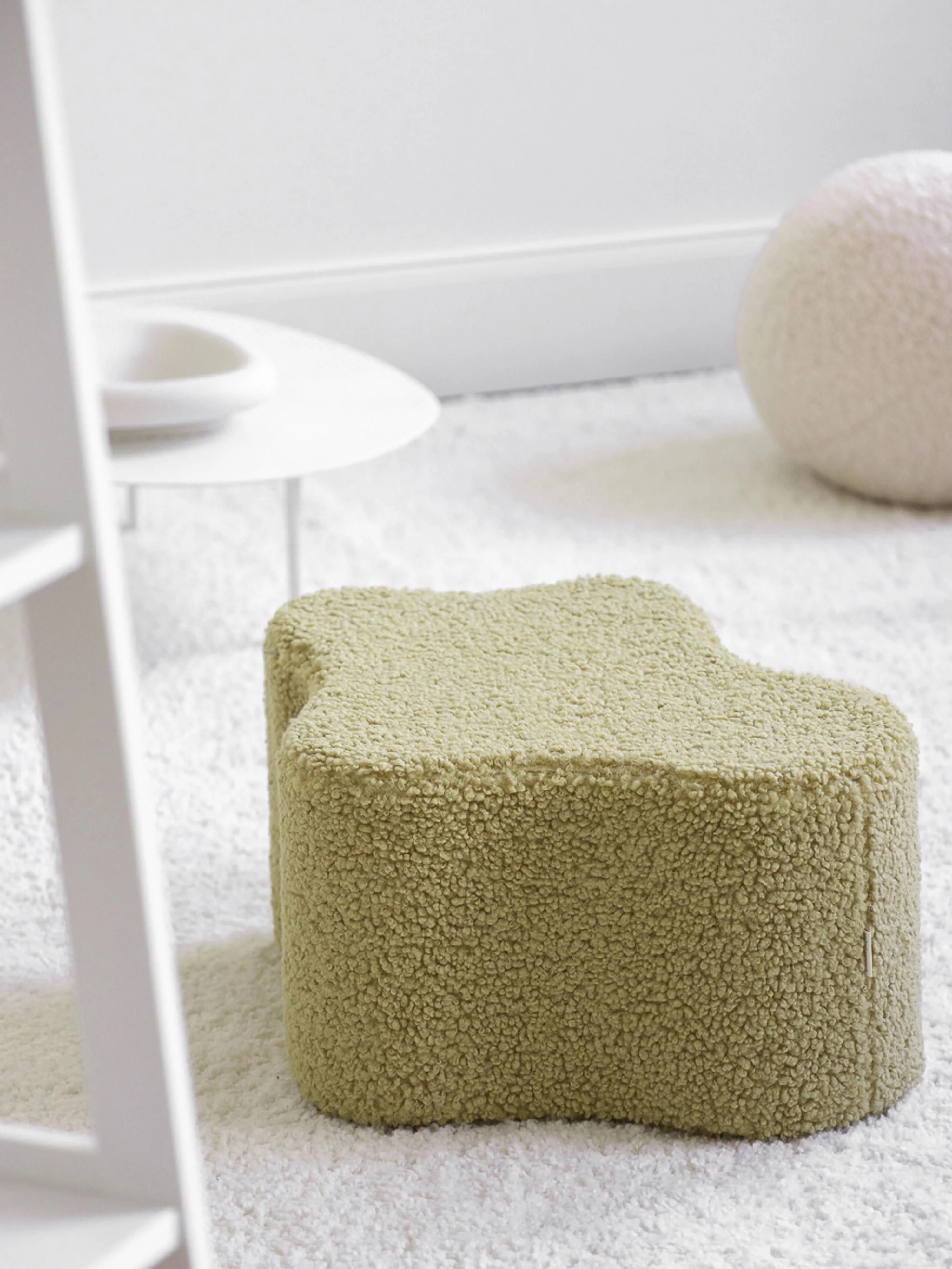 Kinder Handmade Teddy-Pouf Cloud