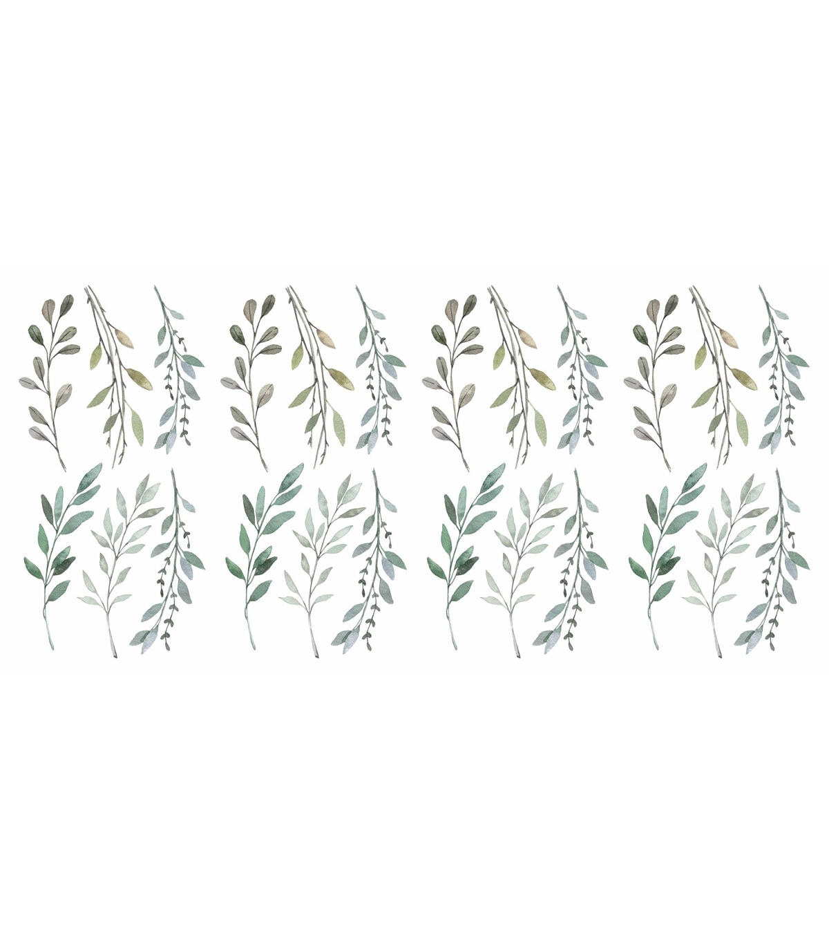 Country Leaves Peel & Stick Wall Decals