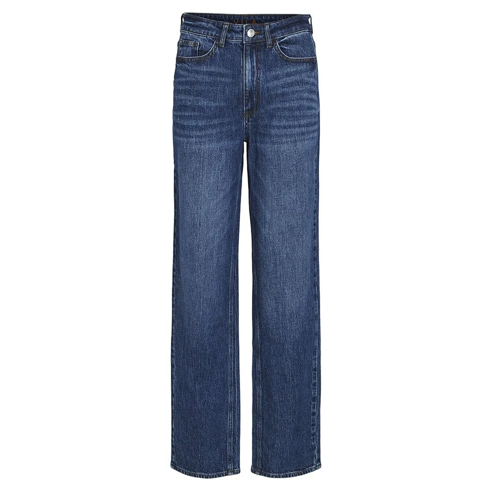 Vila Kelly Jaf Straight Fit high waist jeans