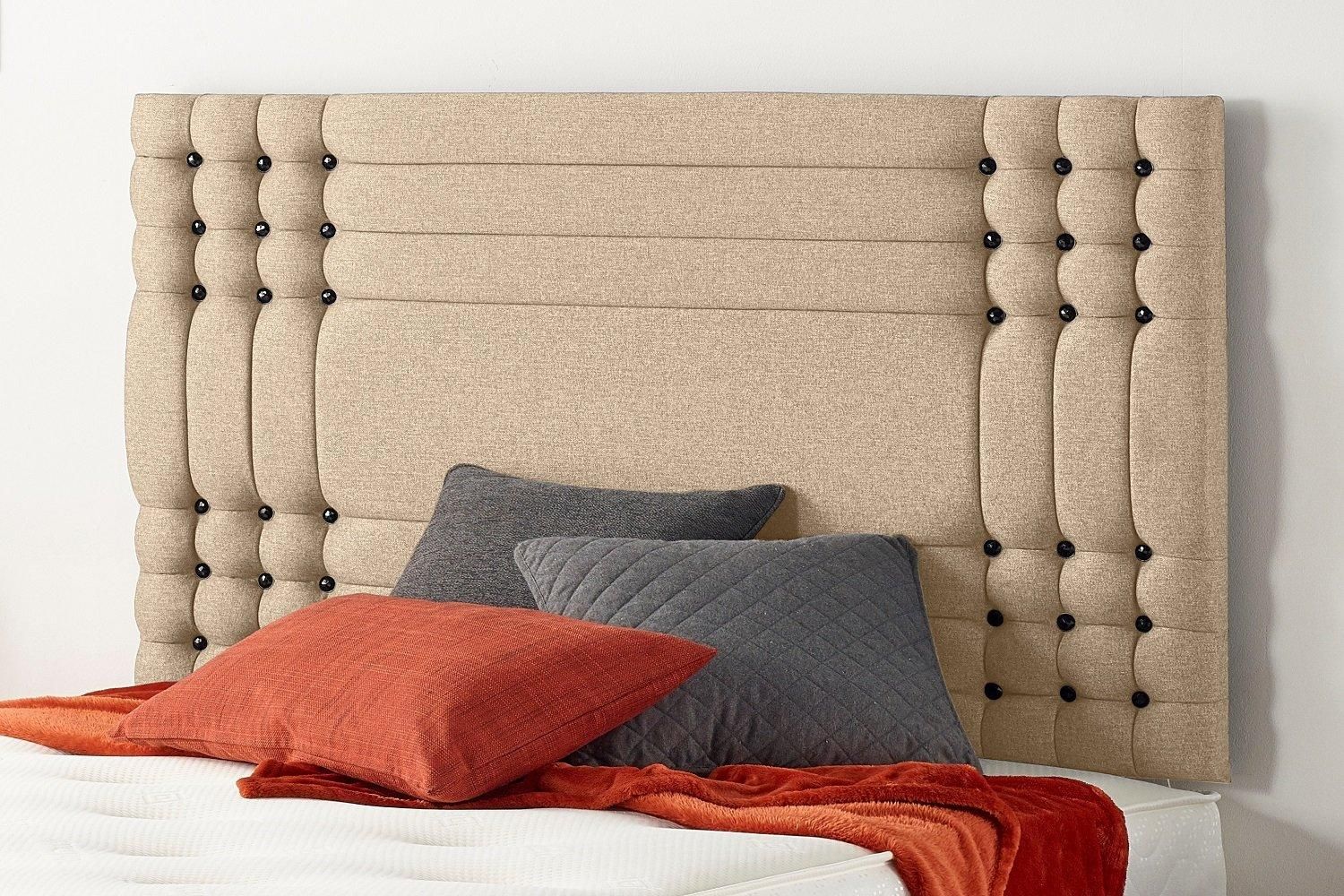 Somnior Flexby Divan Bed Base With 4 Drawers and Headboard Plush