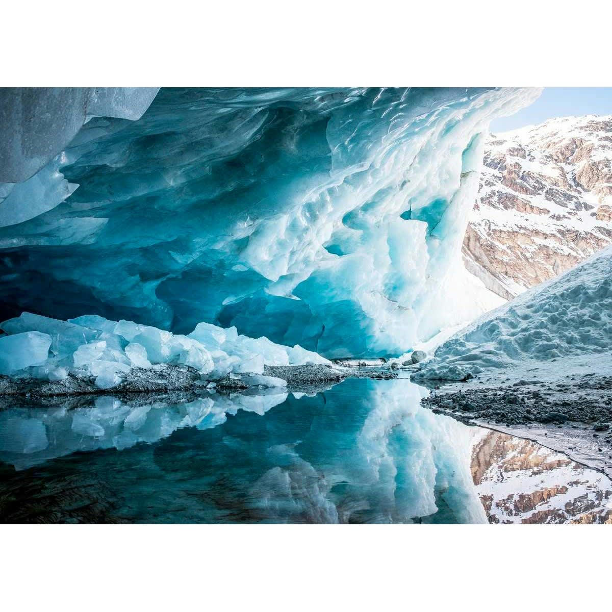 GRANDS ESPACES - Tableau sur verre vue naturelle 30x45 cm