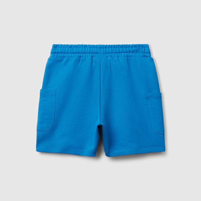 Cotton cargo shorts