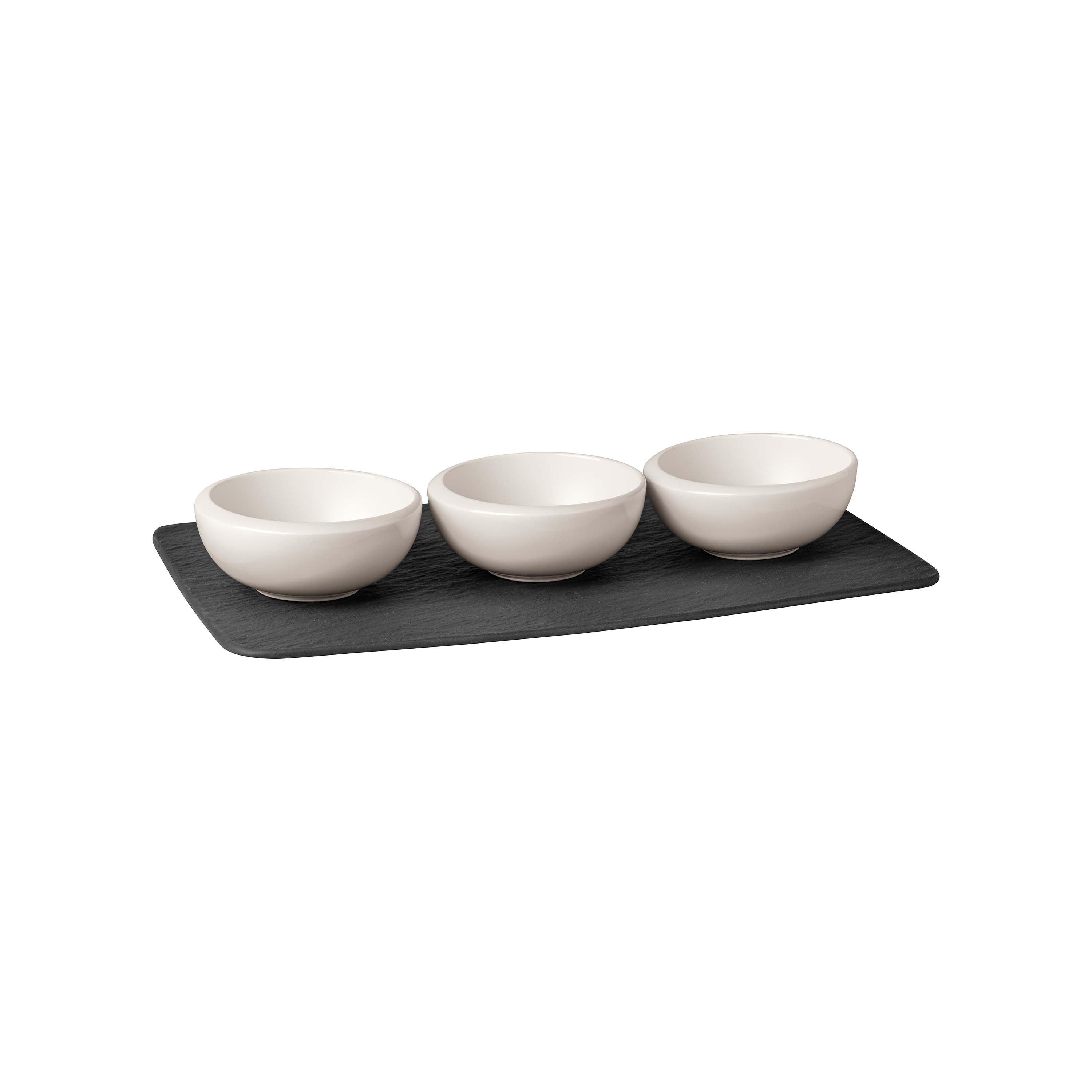 NewMoon Dipping bowl - White, Premium Porcelain