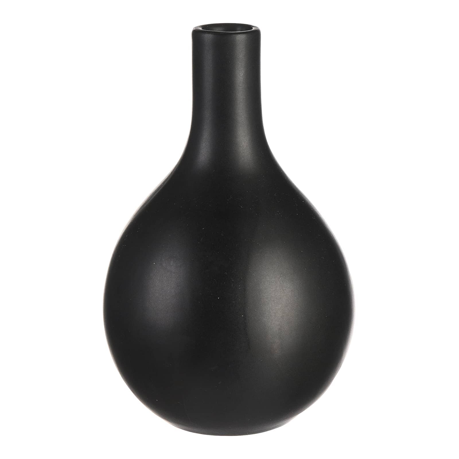 Vase Schwarz, ⌀ 9.5 cm, H 150 mm