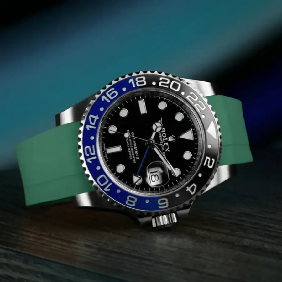 Rolex – GMT-Master –  Rubber Strap – Green