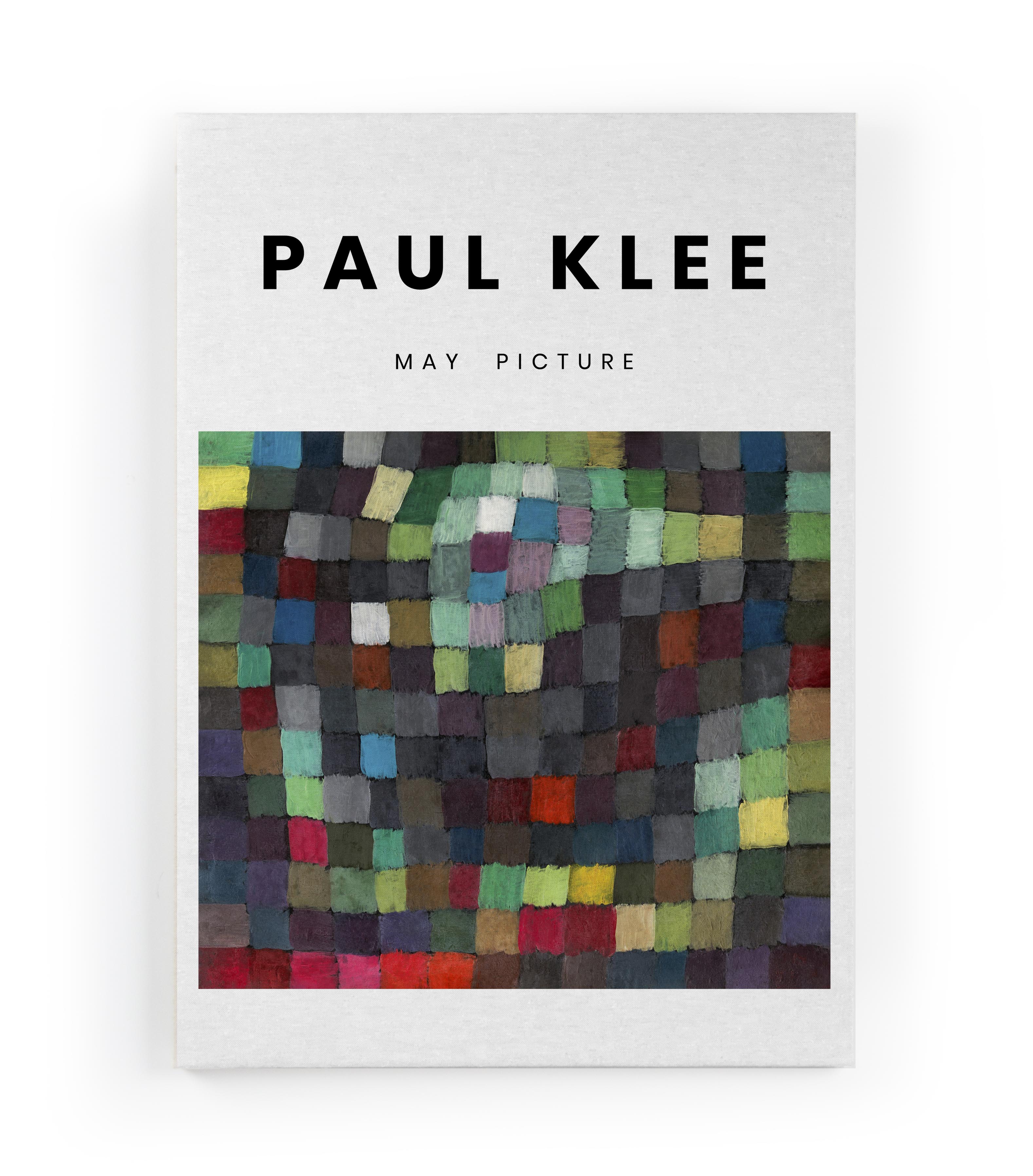 Canvas 60x40 Afdruk Paul Klee Mei Schilderij