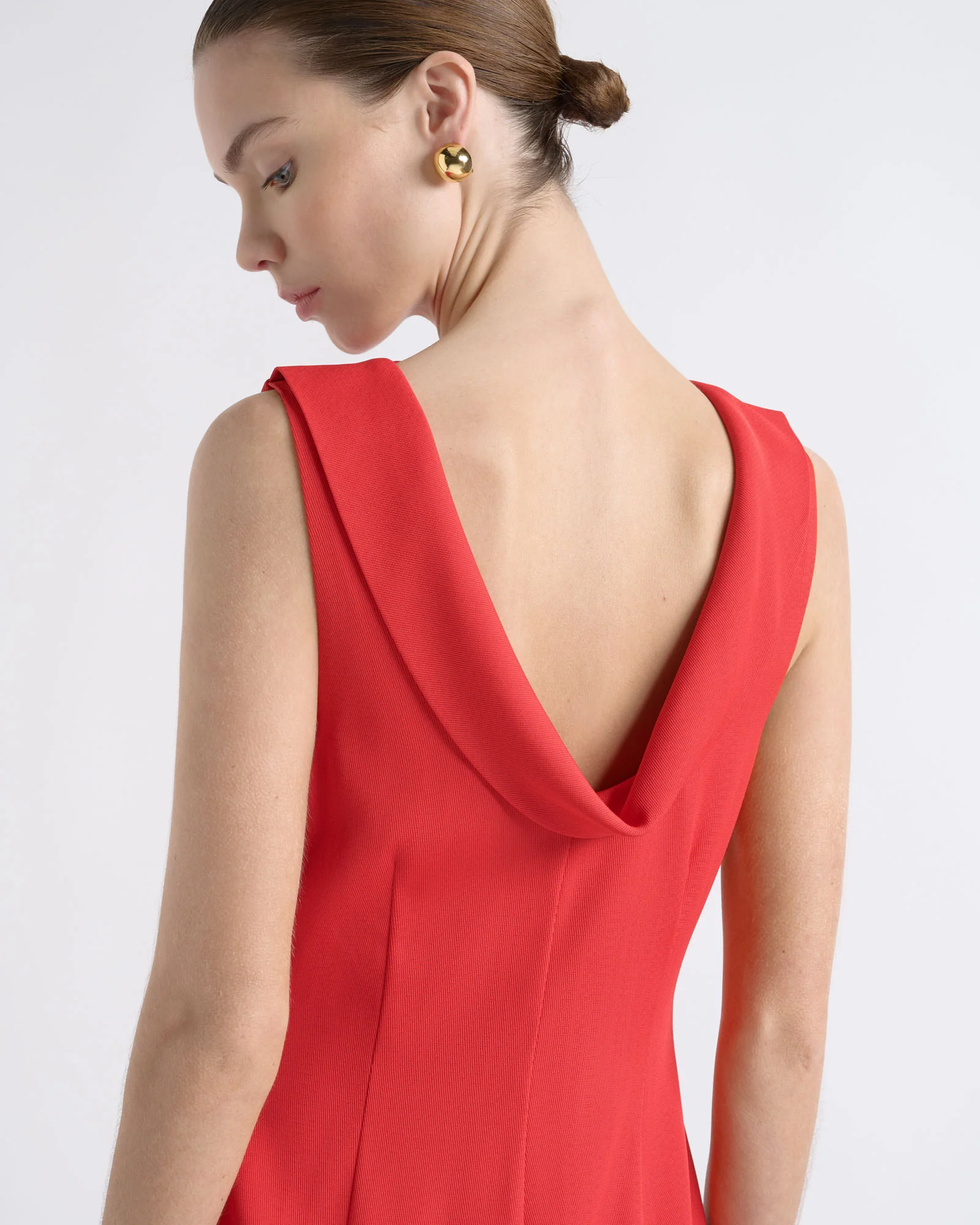 Scoop Neck Mini Dress