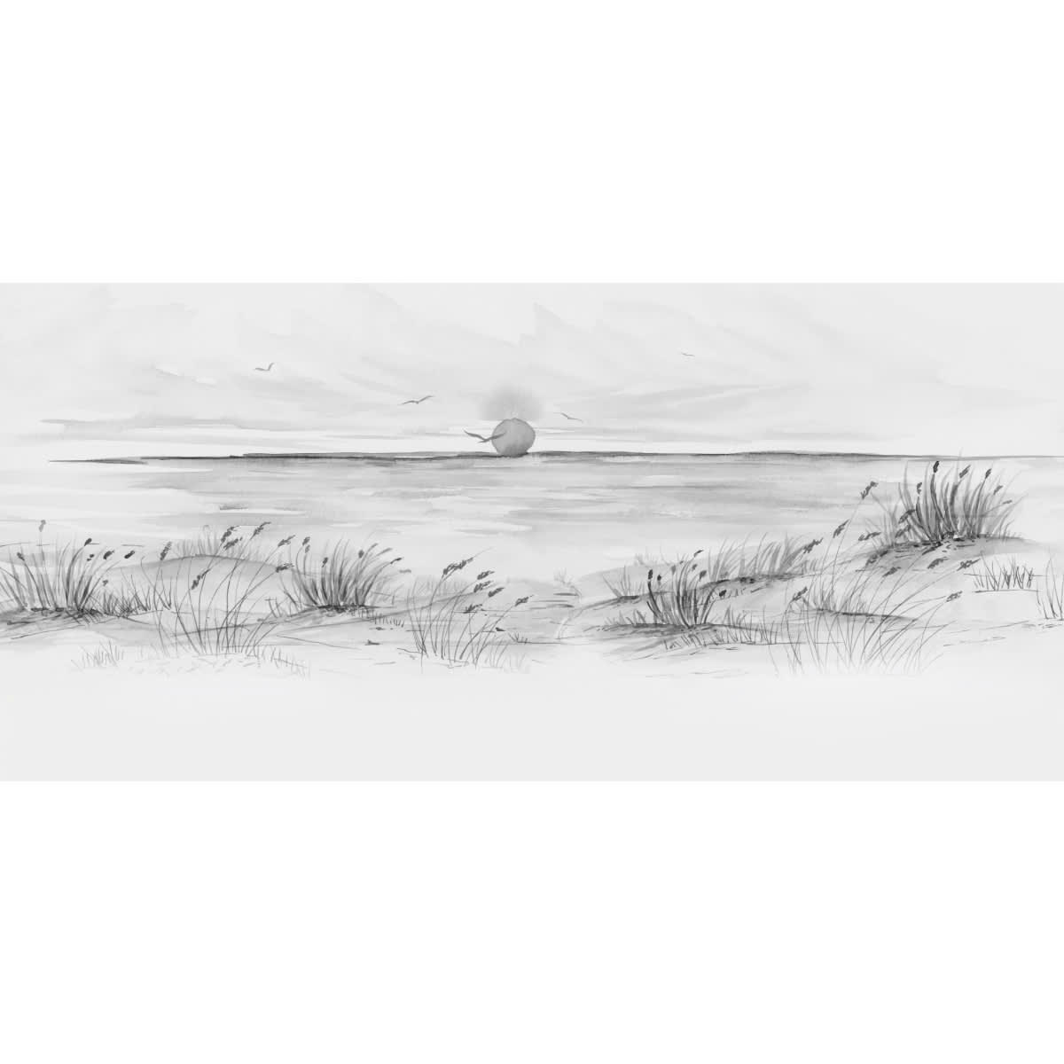 - Papier peint panoramique coucher de soleil 525 x 250 cm