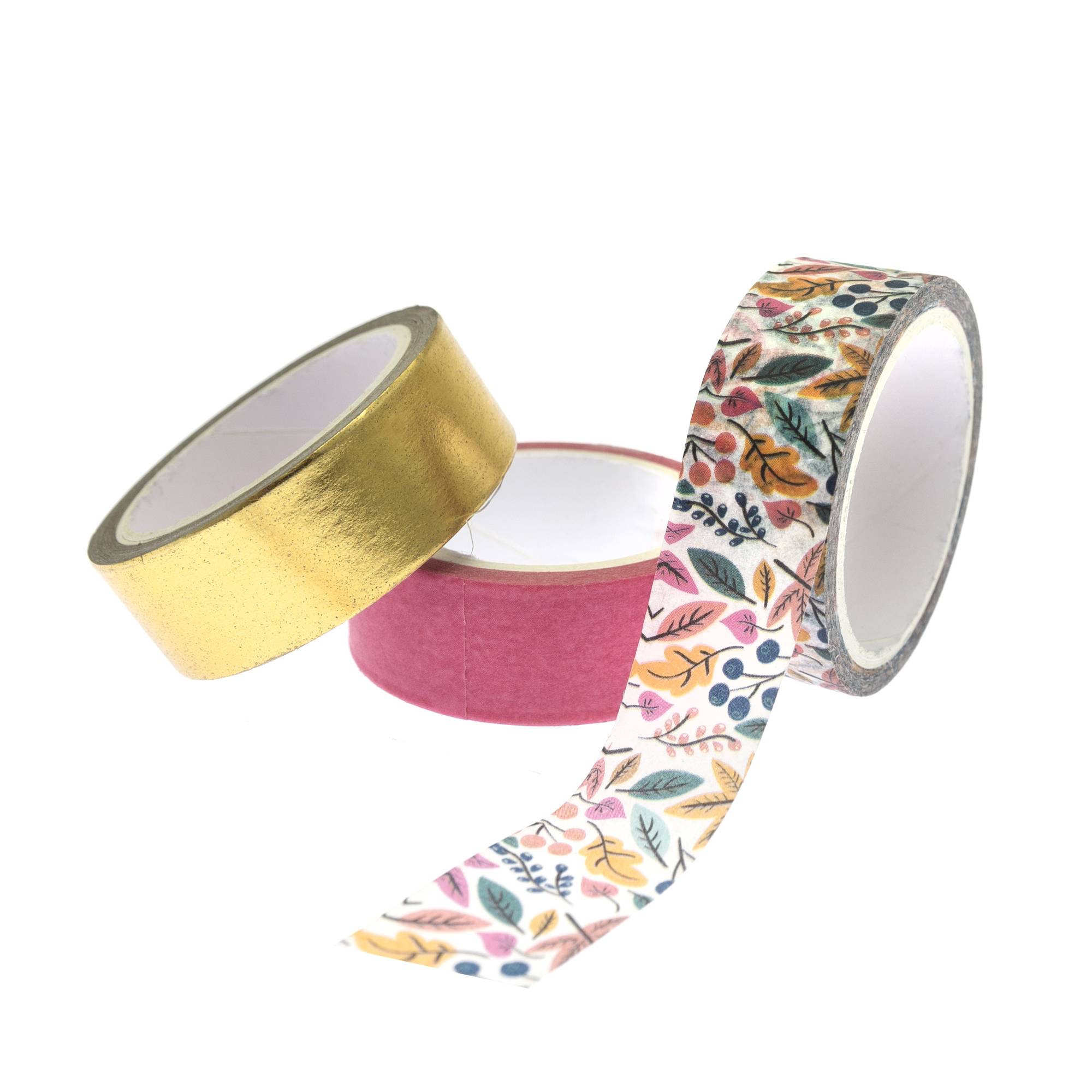 Flowers Washi Tape 5m 3 Pack