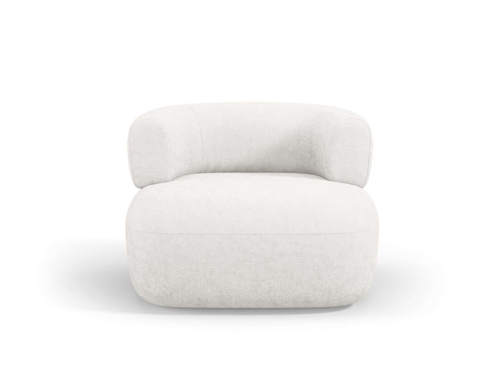 Micadoni Fauteuil Jenny chenille, lichtbeige - 88x90x73cm