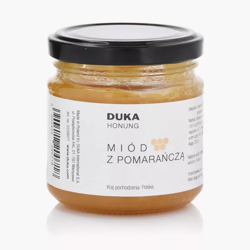 Miód z pomarańczą DUKA HONUNG 220 g