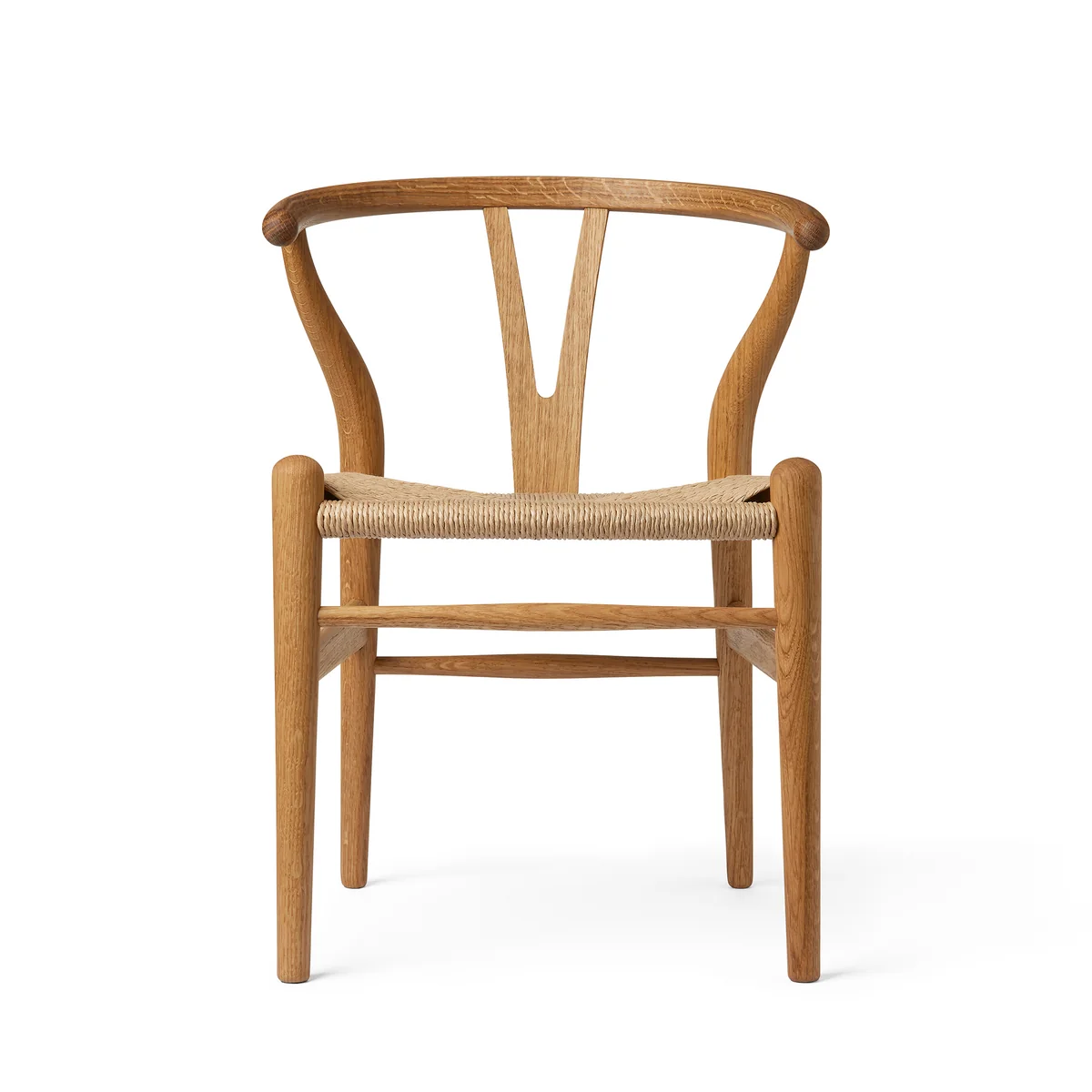 Carl Hansen - Kinderstuhl CH24 Wishbone, Eiche geölt / Naturgeflecht (Limited Edition)