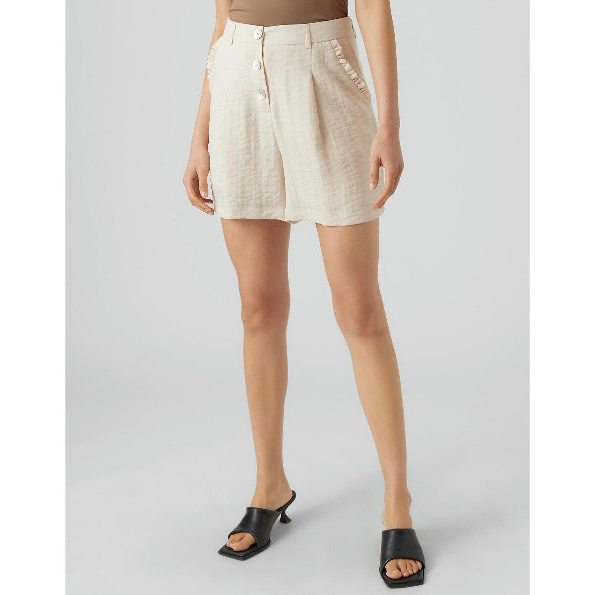 Short boutonné
