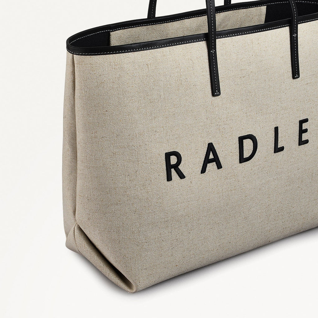 Sutherland Row - Large Open Top Tote Bag
