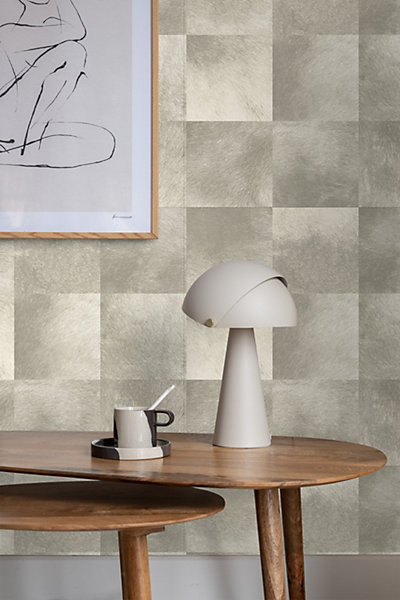 Origin Wallcoverings papier peint motif en peau d'animal beige 53 cm x 10.05 m