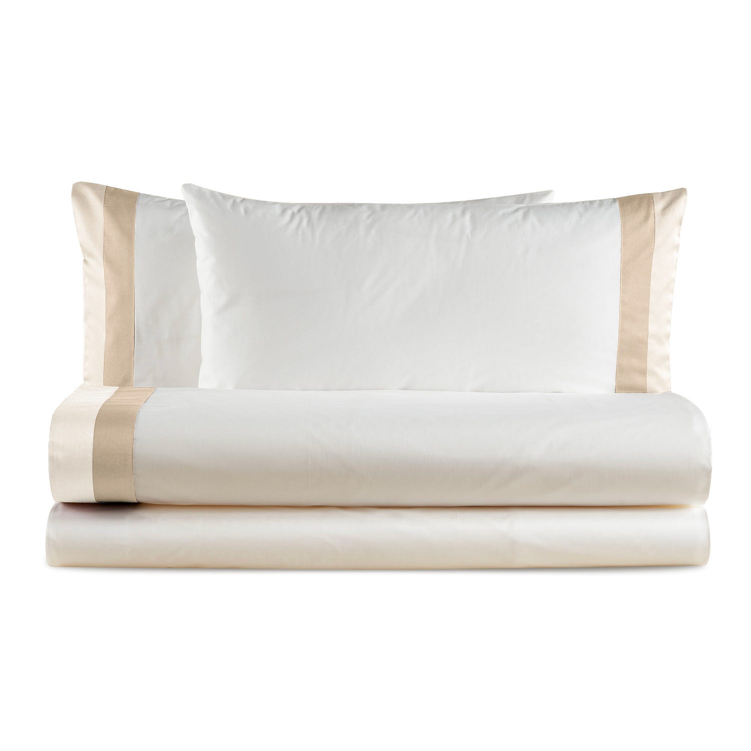 Completo letto matrimoniale Soraya beige Biancoperla