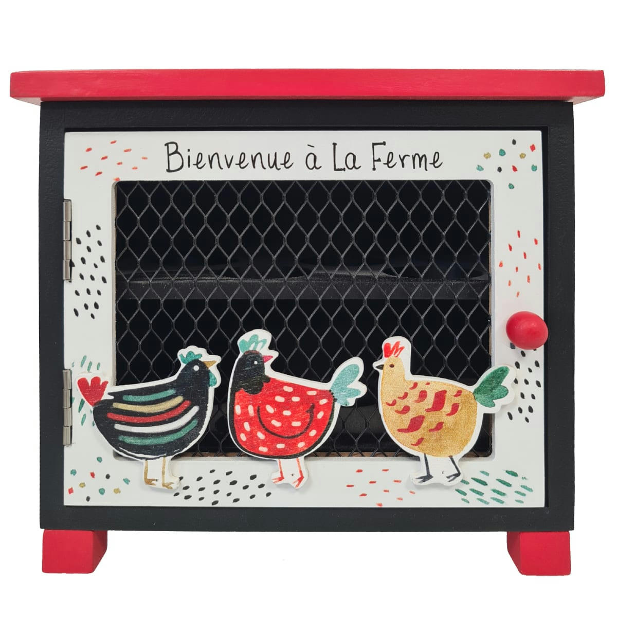 - Armoire à oeufs en bois