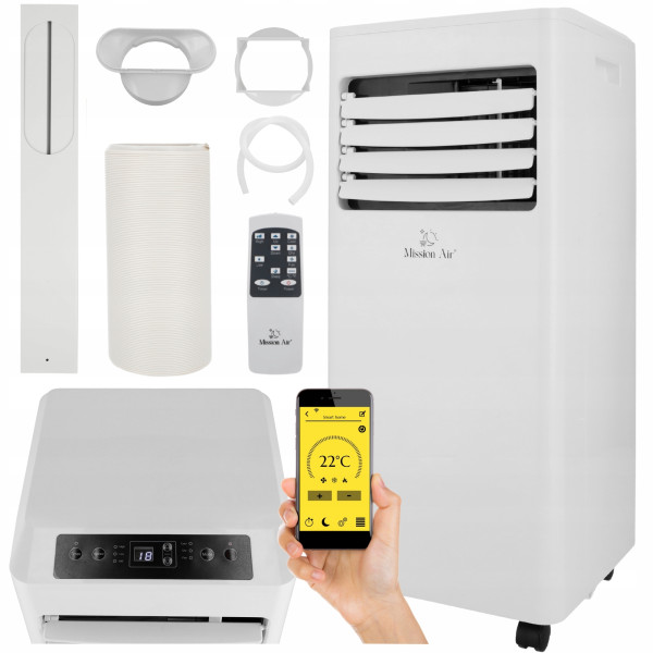 Klimatyzator przenośny Mission Air COOL 2,6kW osuszacz timer WIFI