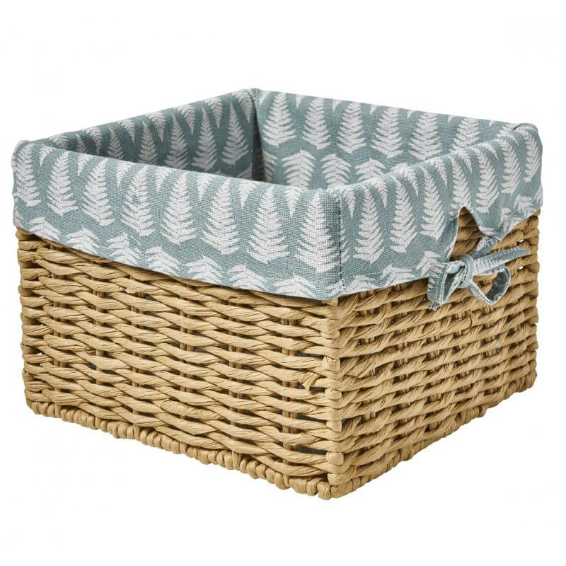 JUNGLE - Lot de 2 paniers de rangement petit et grand