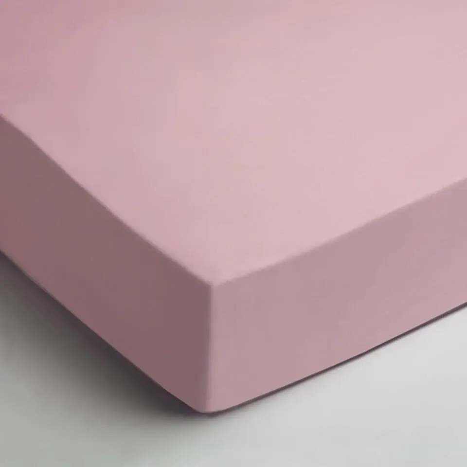 Zavelo? Jersey Hoeslaken Roze-Lits-jumeaux (180x200 cm)