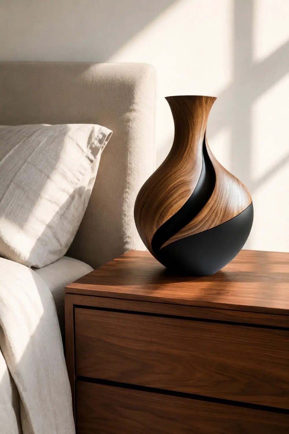 Vase Wood Sculpture #VW129