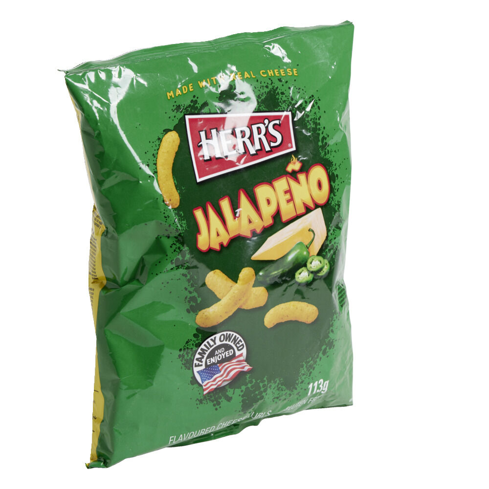 Snacks Herr's Jalape&ntilde;o saveur fromage épicé 113gr