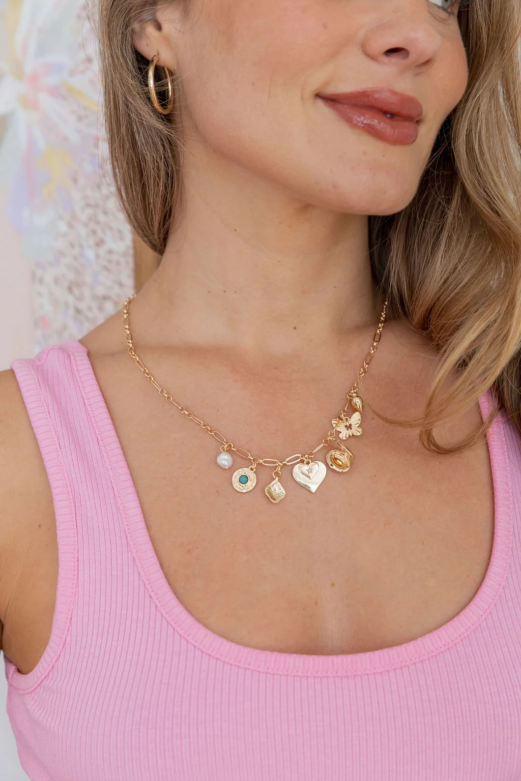Charms and Stones Necklace