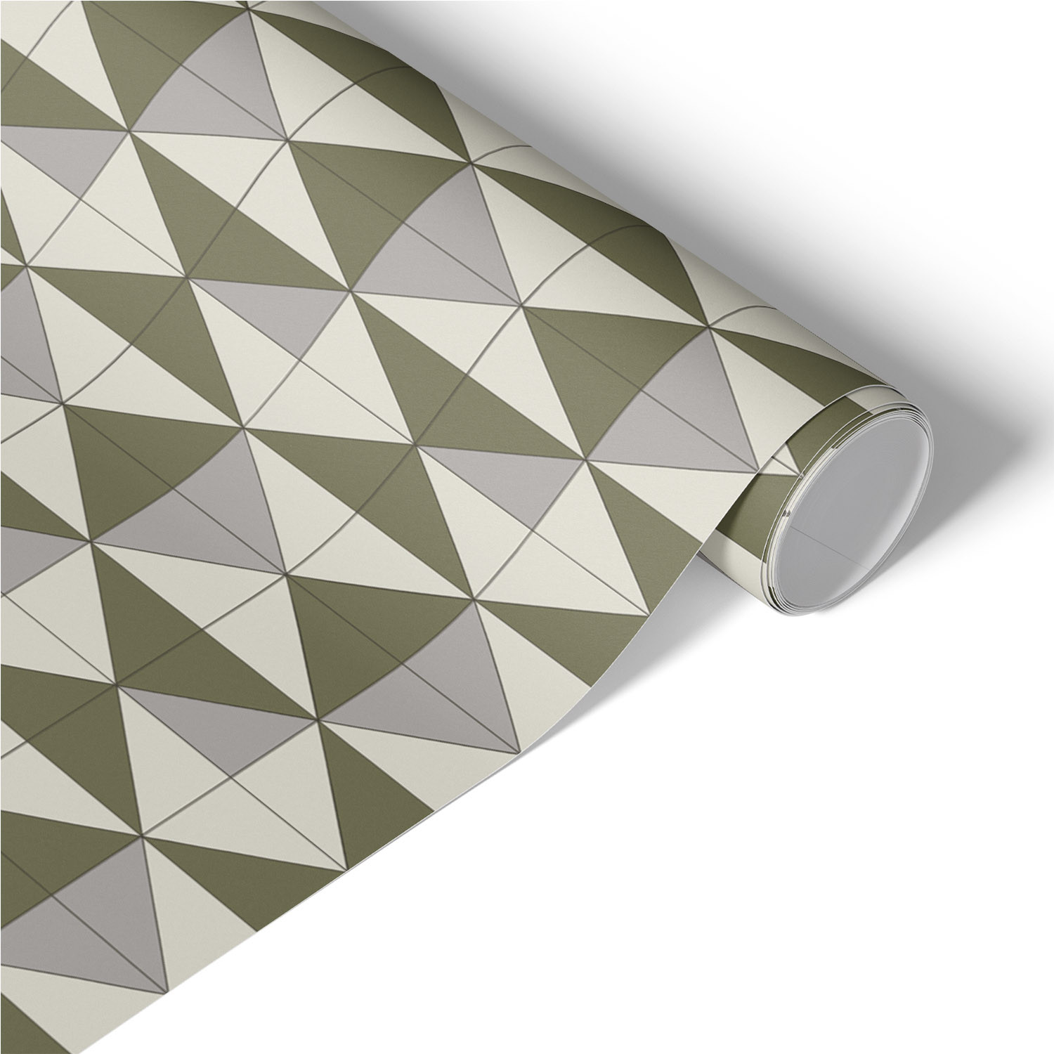 Folia meblowa Szare trójkąty 50x100 Okleina samoprzylepna Kuchnia