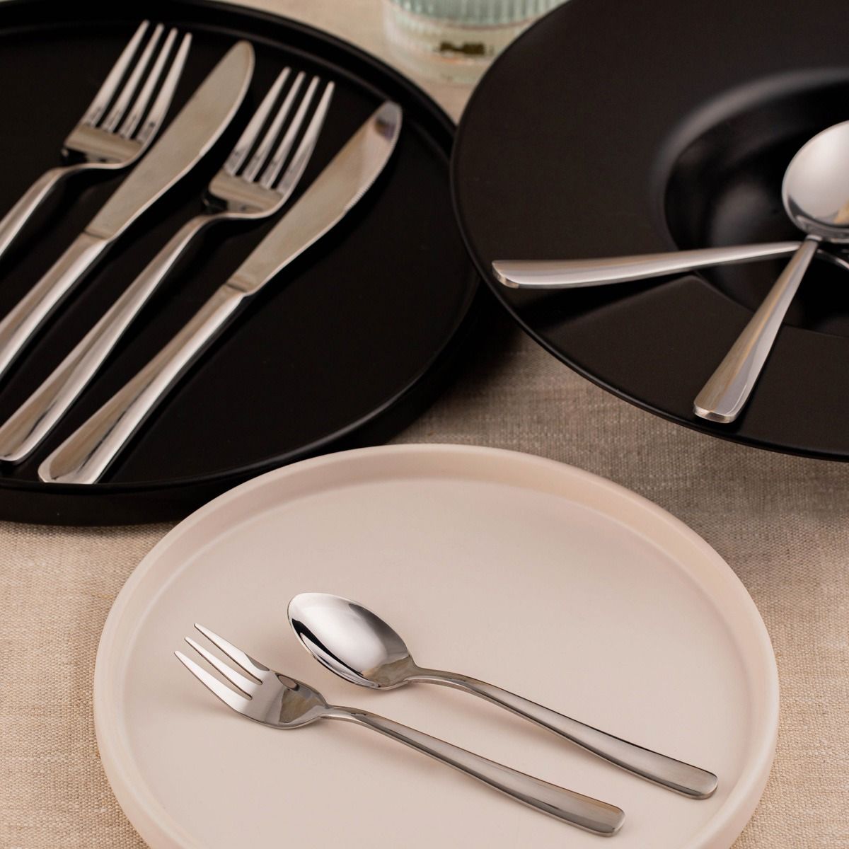 Zestaw łyżeczek VIENNA srebrnych, 10 szt. 14,8cm