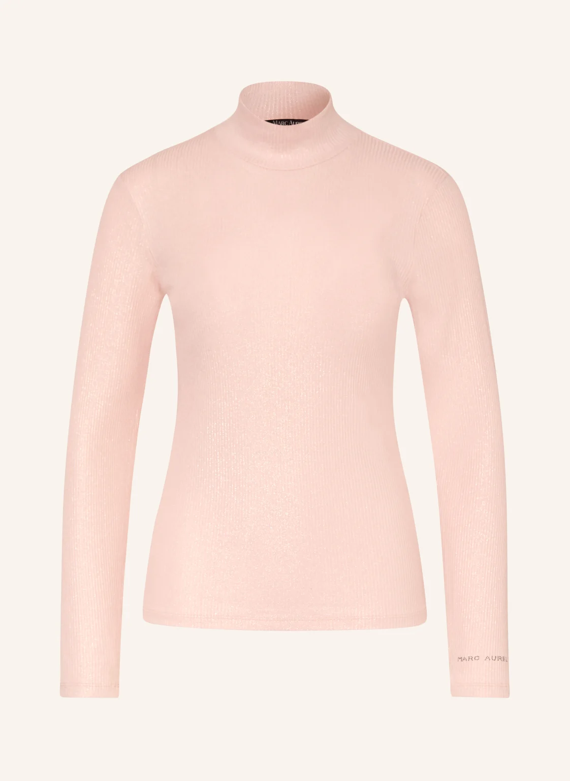 MARC AUREL Longsleeve mit Glitzergarn