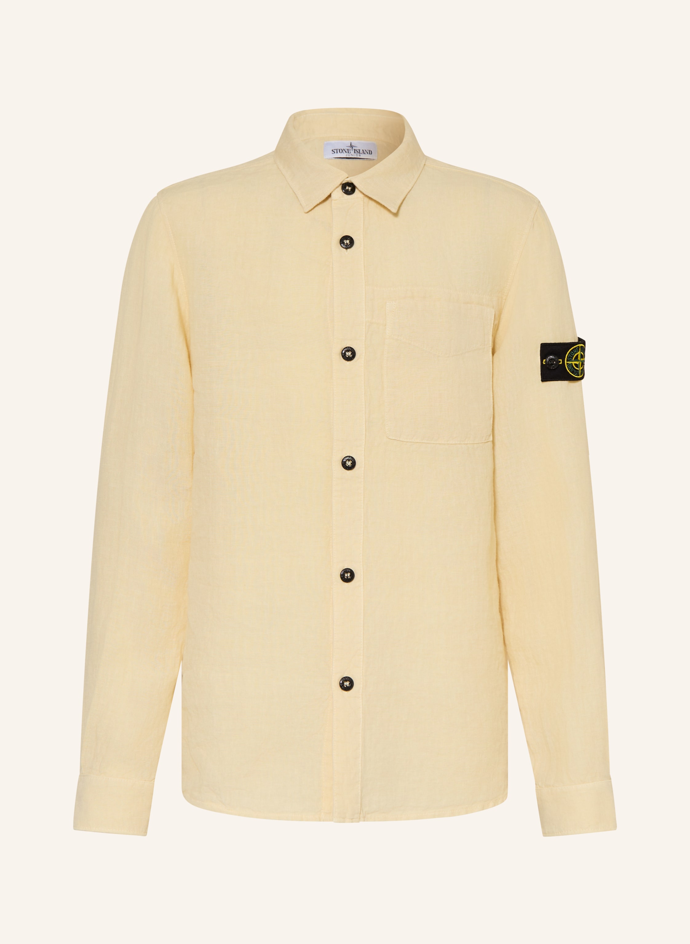 STONE ISLAND JUNIOR Leinenhemd