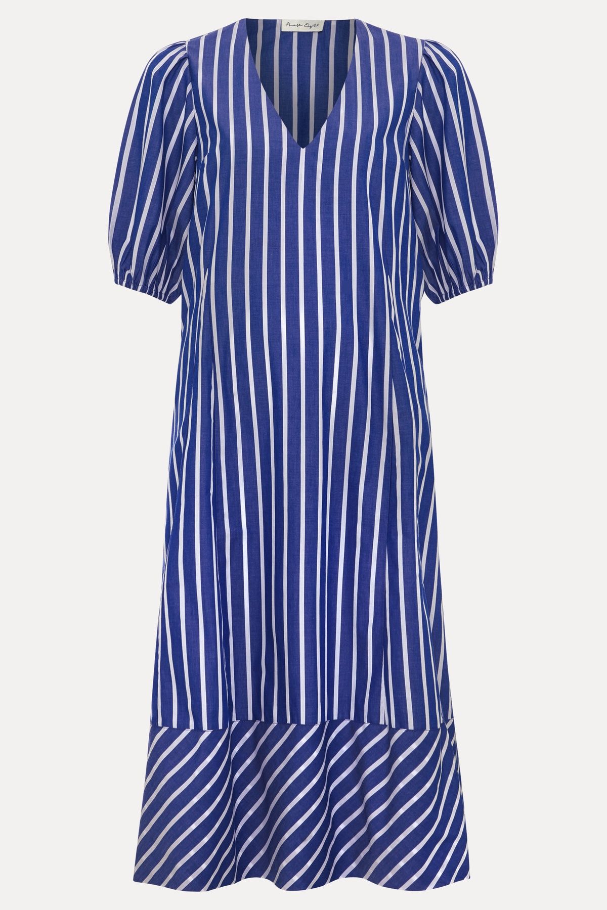 Phase Eight Lotty Puff Sleeve Midi Dress