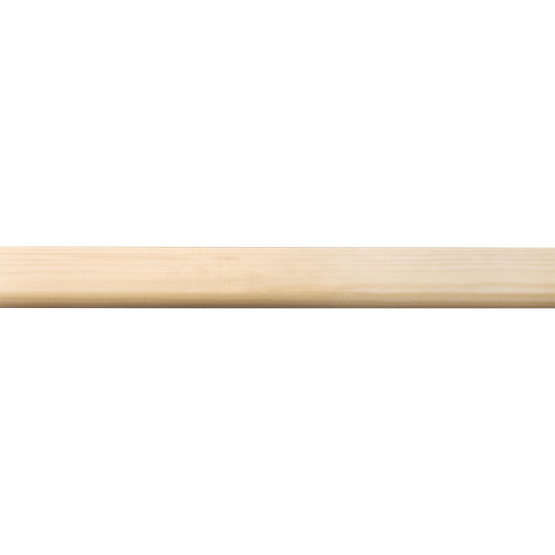 Moulure de recouvrement en pin 270 x 4,5 x 0,5 cm