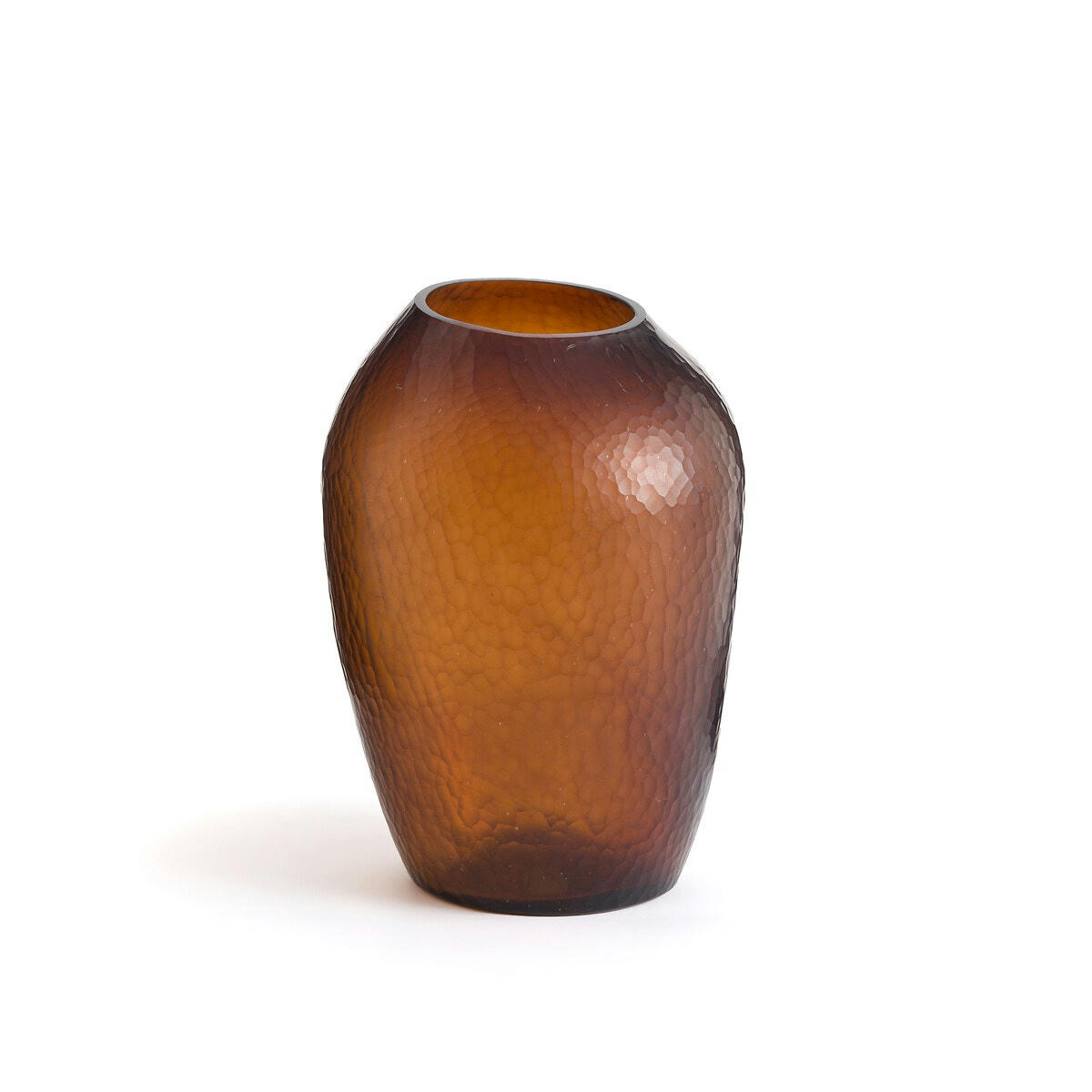 Vase en verre teinté H28 cm, Ambrine