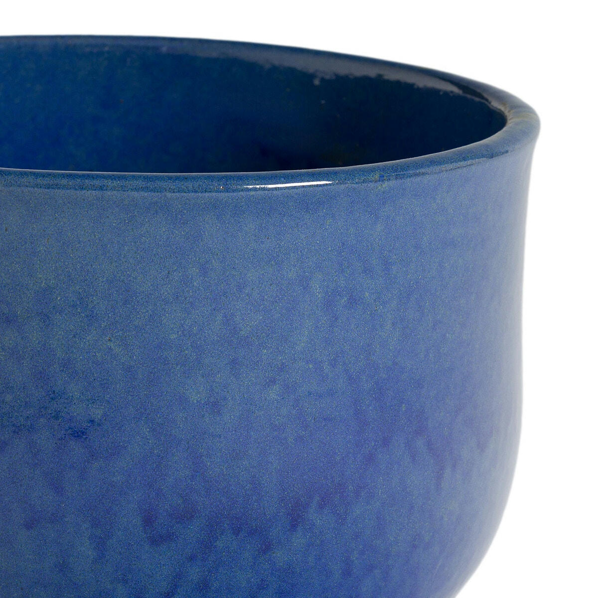 Cache-pot terre cuite émaillée Ø40 cm, Lulita