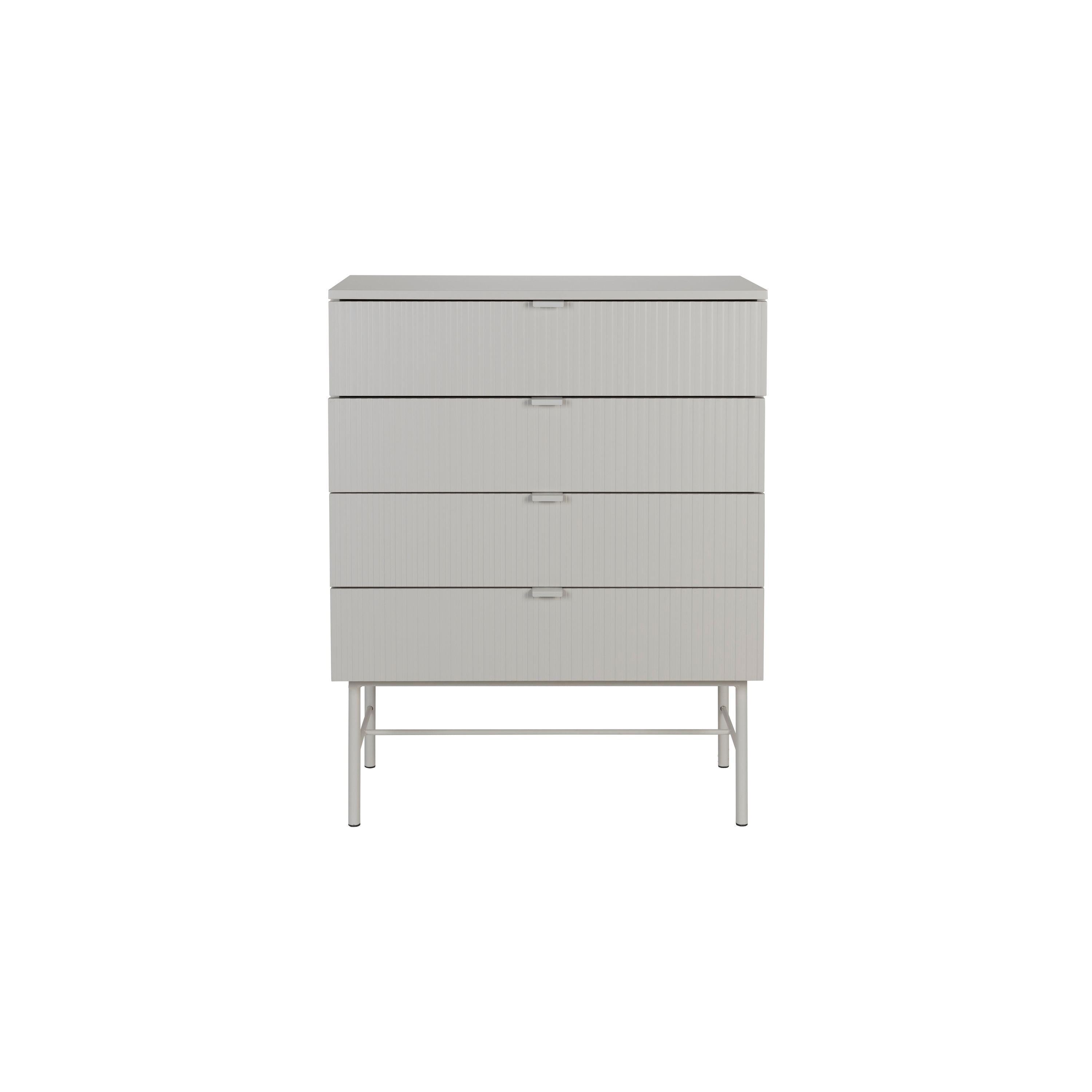 Housecraft Living Cayo Ladekast/ Kast 4 lades Wit