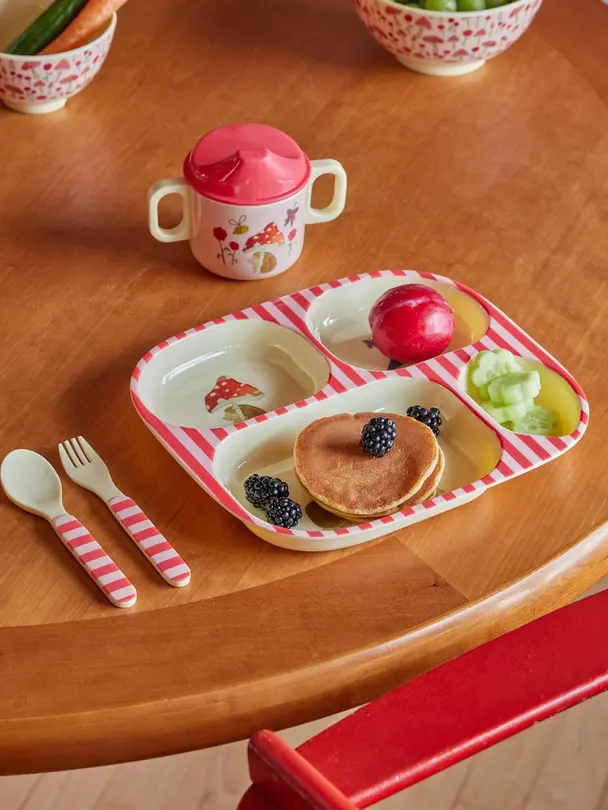 Kinder Geschirr-Set 4-teilig Melamine
