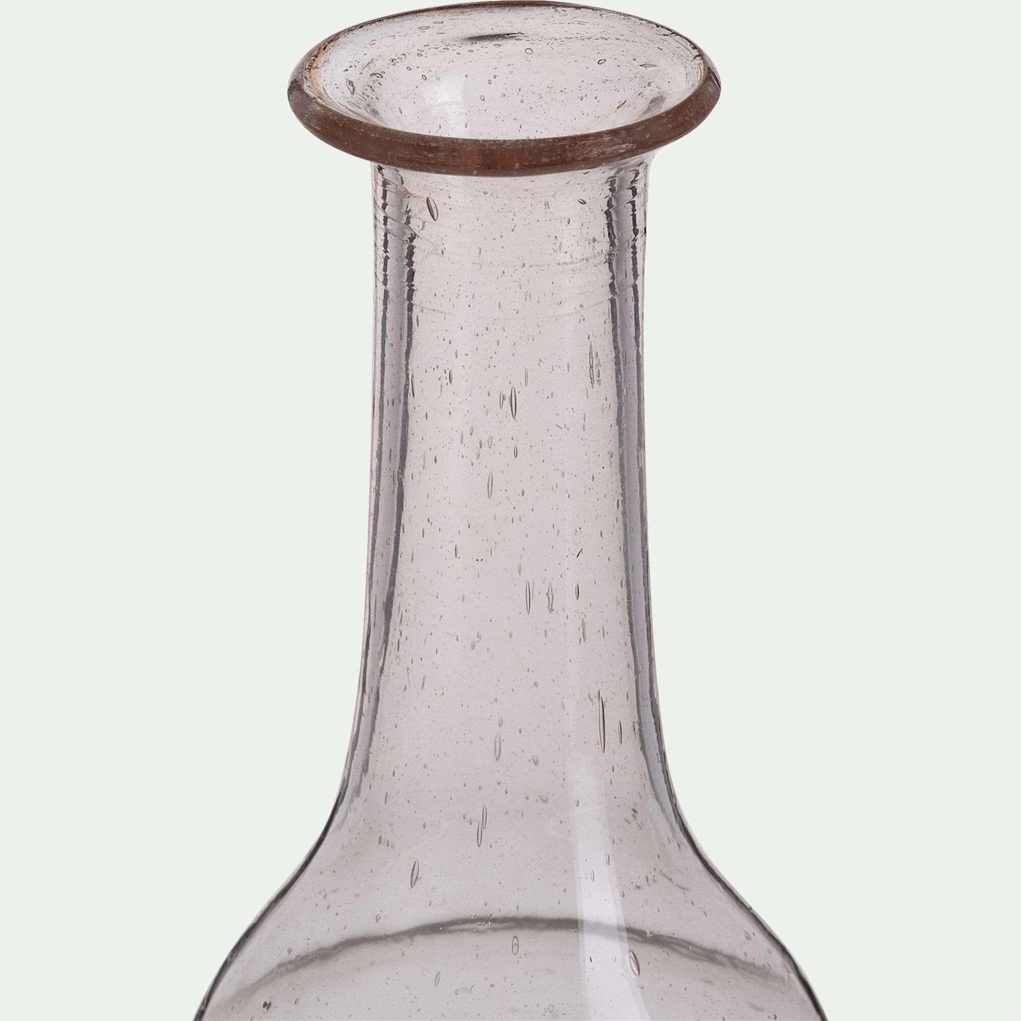VEALI - Petit vase en verre H13cm - rose