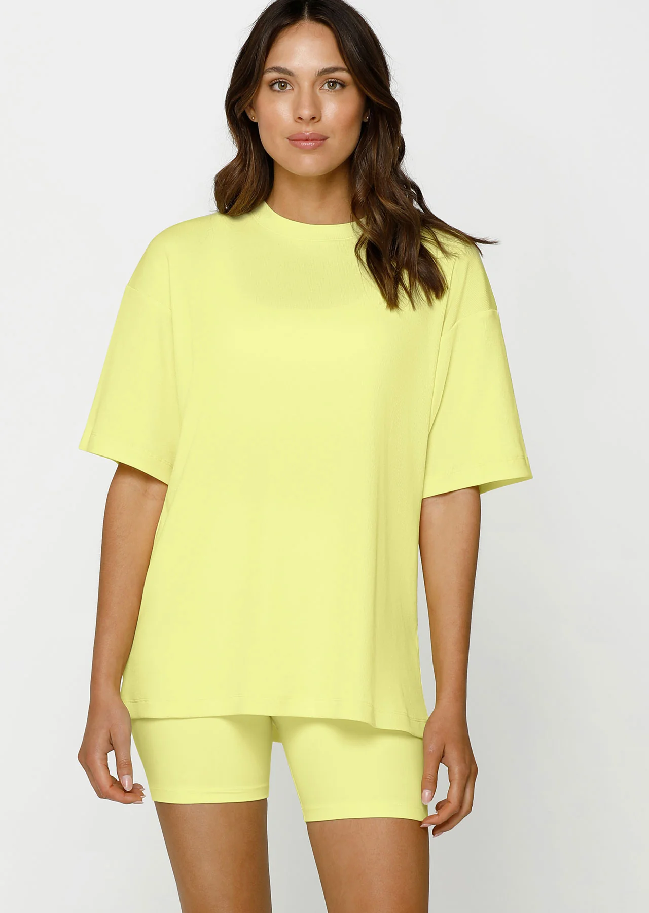 Recline Rib Oversized Tee