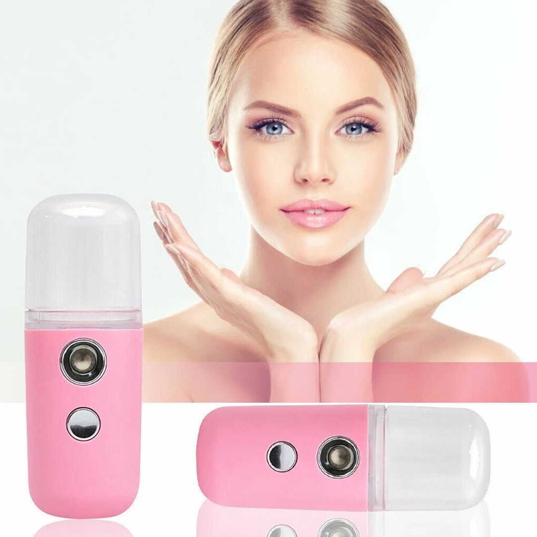 SPETLEK USB Nano Facial Mister Handy Cool Mist Spray Pink