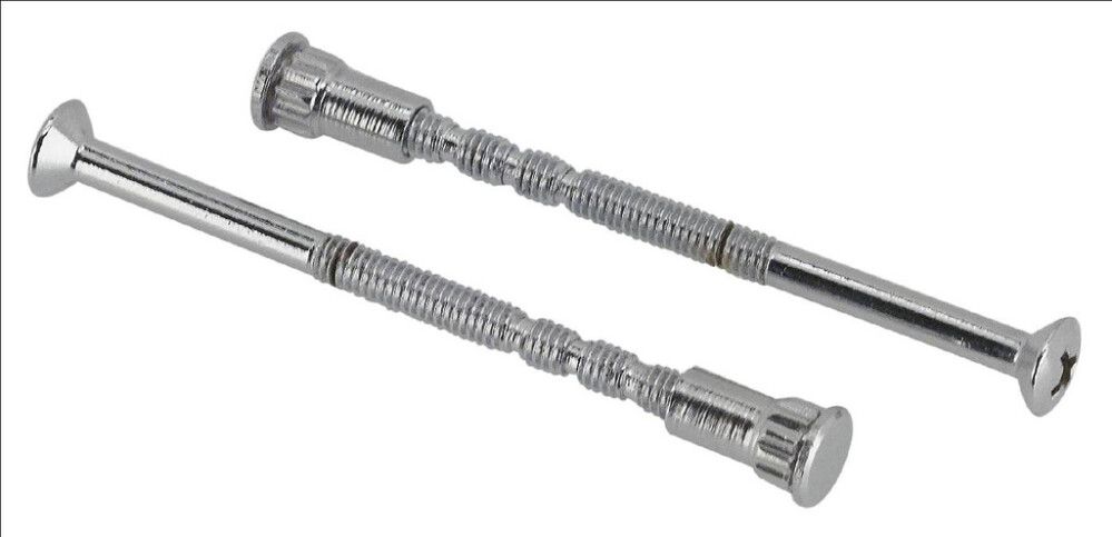 TRYKKSKRUE MILLERS M5 SPLINES BLANK NICKEL 90MM