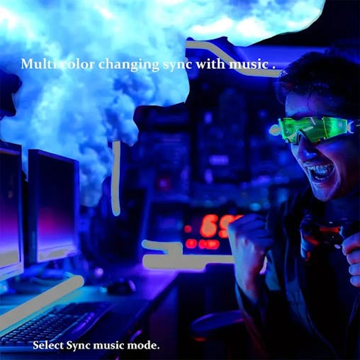 3D Thundercloud LED Light
